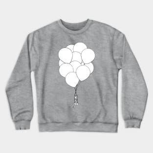 Blank balloon ride Crewneck Sweatshirt